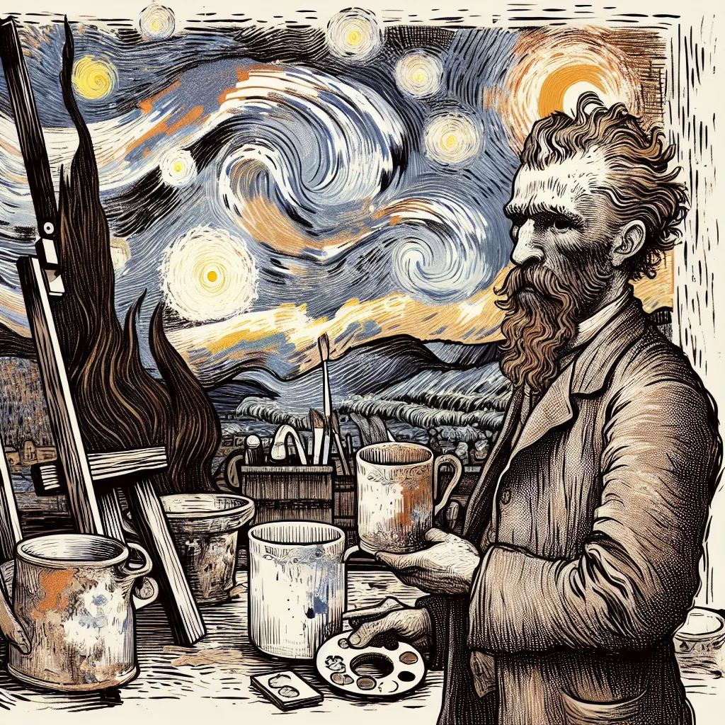 Kubek van gogh – porcelana z duszą wielkiego artysty