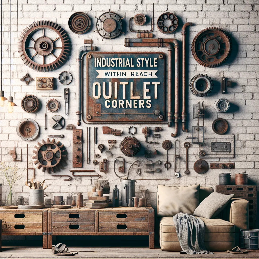 Industrialny styl w zasięgu ręki – odkryj narożniki outletowe