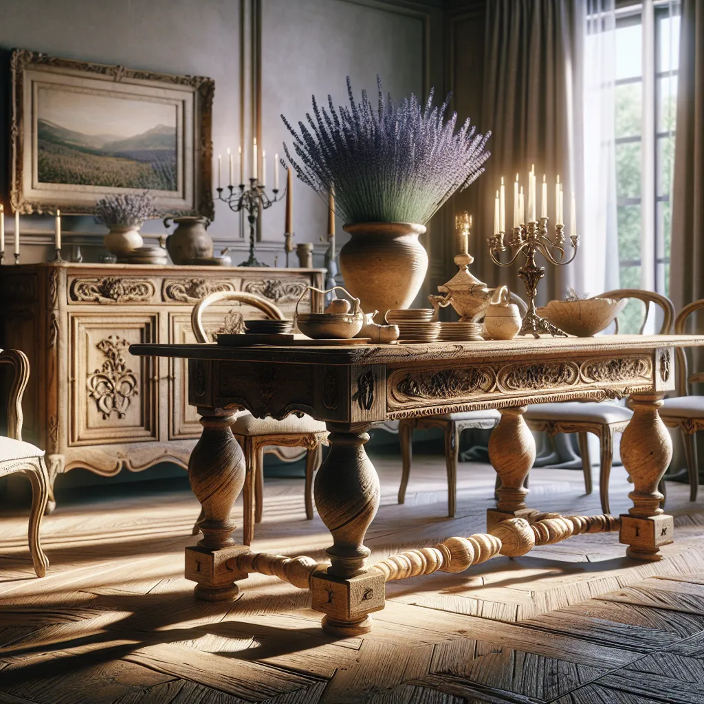 Prowansalskie stoły – klasyka, która odmieni Twoje wnętrze